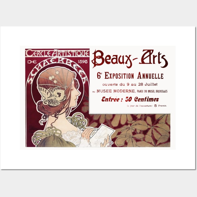 Beaux Arts Exposition Poster Wall Art by UndiscoveredWonders